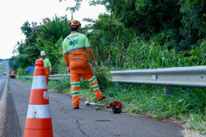 EPR Paraná realiza obras e serviços em rodovias do Lote 4 nesta terça-feira (10)