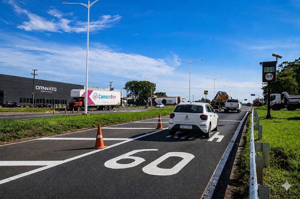 Plano de 100 Dias: EPR Paraná reforça segurança em trevo da PR-323 em Umuarama para preservar vidas