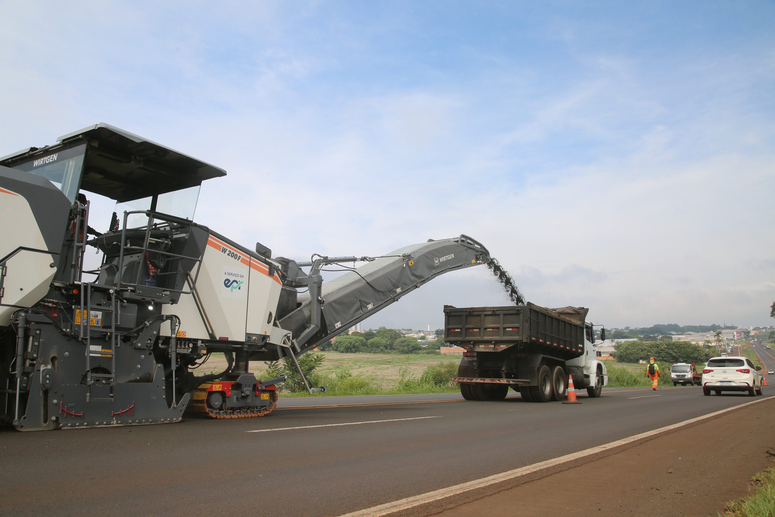 EPR Paraná segue com cronograma de obras e conservação viária  nesta quarta (26)